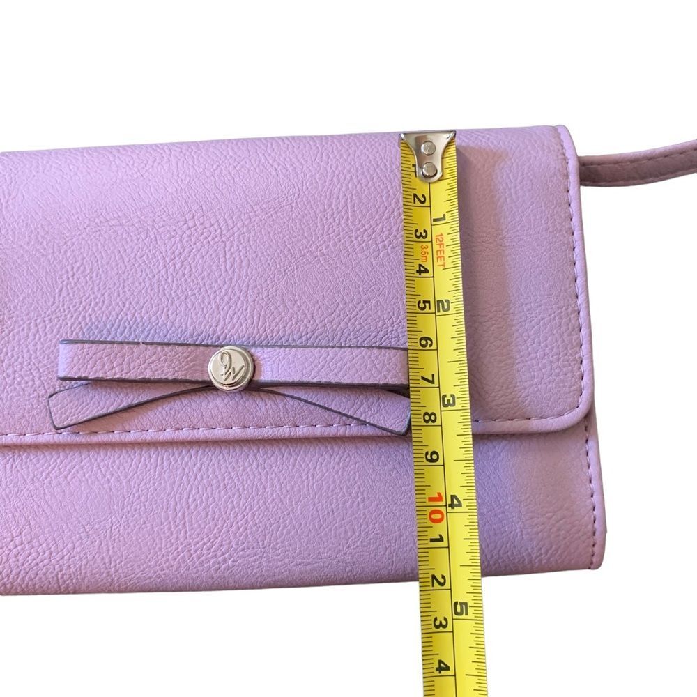 Nine West Lavender Crossbody Purse Adjustable Shoulder Bag - Picture 8 of 9